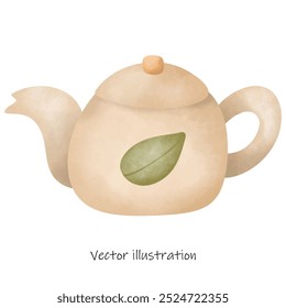 Teteras con té caliente fresco