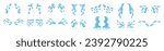 Tear cry eye water drip. Sweat stream vector isolated