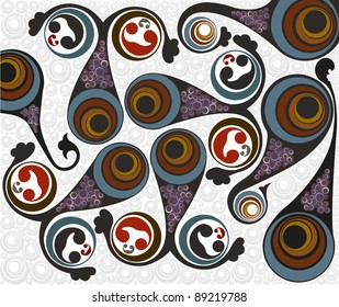 Tear down seamless pattern