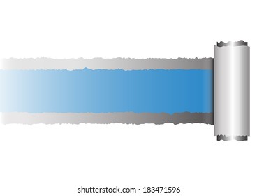Tear paper background, ripped paper