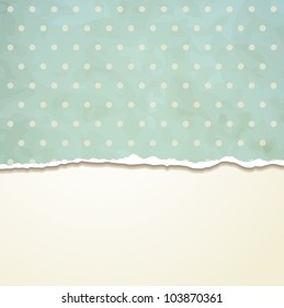 Tear paper on abstract  background