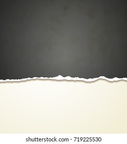 Tear paper on abstract background
