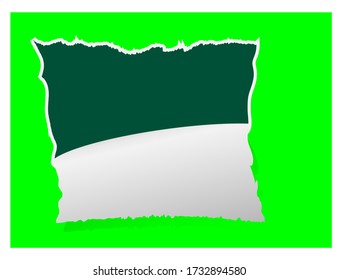 Ilustración vectorial de papel lacrimógeno para diversas tareas