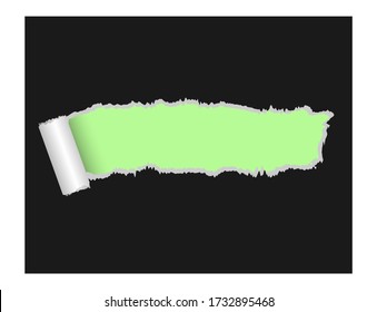 Tear paper vector illustration, for various tasks
