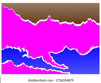 Tear paper vector illustration, for various tasks