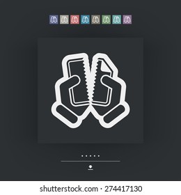 Tear sheet icon
