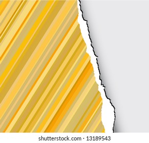 Tear striped paper - abstract background