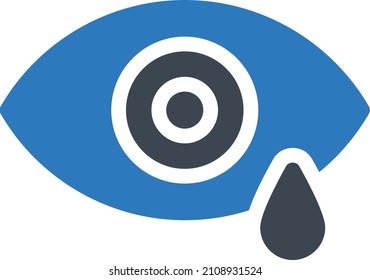 tear Vector illustration on a transparent background. Premium quality symbols. Glyphs  vector icon for concept and graphic design.