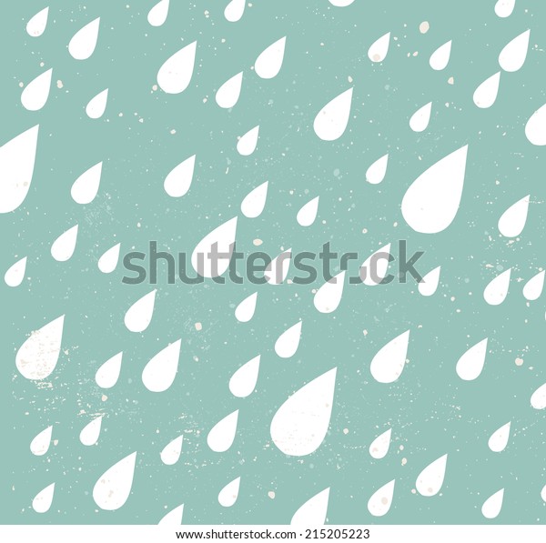 Tear/ Water drops/ Rain pattern vector