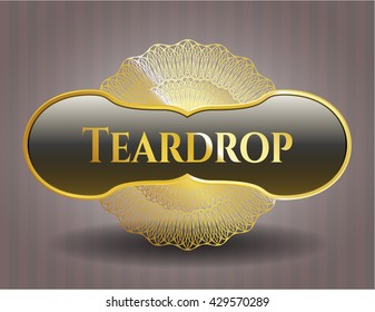 Teardrop shiny emblem