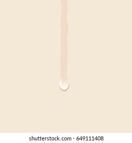 teardrop , weeping on the white sheet, a concept of sadness and suffering. Vector background

