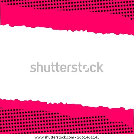 tear-off paper elements for posters, graphic design content, and black box gradients