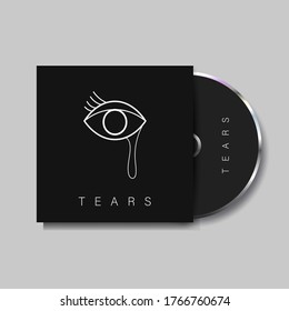 TEARS Cd Album Cover Template For Your Album And Cd Cover Design, Etc