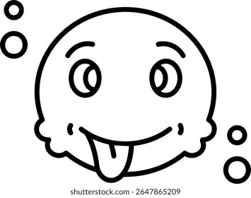 Design de ícone de estilo preenchido de chá
