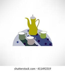Tea-set icon