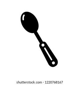 teaspoon icon. Trendy teaspoon logo concept on white background from kitchen collection. Suitable for use on web apps, mobile apps and print media.