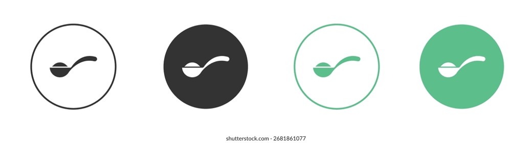 Teelöffel-Symbol für Ihre Website, Ihr Handy, Ihre Präsentation und Ihr Logo-Design.
