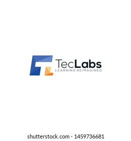 Tec labs Initial TL logo design modern for technology