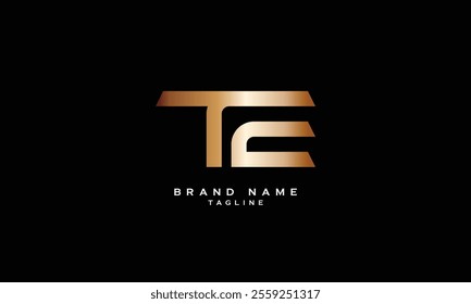 TEC, TCE, ETC, ECT, CET, CTE, TC, CT, Abstract initial monogram letter alphabet logo design