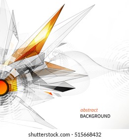 tech abstract background
