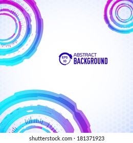 tech abstract background concept. Vector illustration
