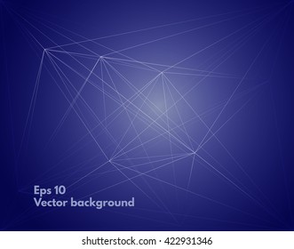Tech abstract background in futuristic style. Vector illustration 