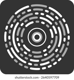 Tech App and Blockchain. Digital Code, Dots, Artificial Intelligence, Network Connection, Cyber Security, Innovation. Modern Tech Background Circle Pattern, Digital Transformation, Futuristic design
