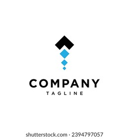 Tech Arrow logo icon vector template.eps