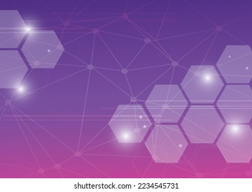 tech background, concept and Virtual space, technology background.