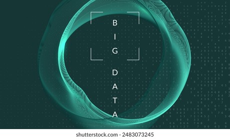 Tech Background. Future intelligence in innovative digits. Design of a network with a cyber backdrop. Analytical patterns for global energy. Technolog Background.