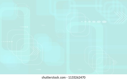 Tech Background Light Horizontal Technology Background Stock Vector ...
