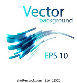 Tech background made in vector