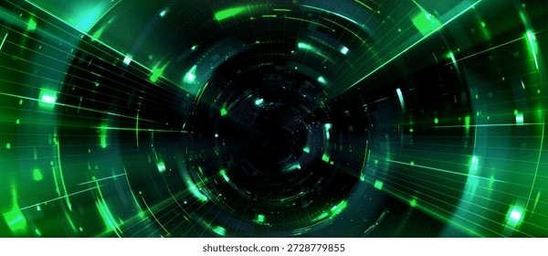 Fondo técnico con túnel