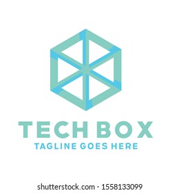 Tech Box Logo Design Inspiration For Business And Company