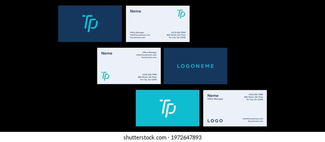 tech business card design template,
simple clean template vector design, layout in rectangle size