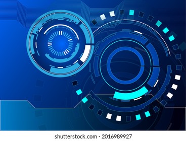 Tech Circle Background,geometric Pattern Adoption,hi-tech Ring Design,different Contrast,sensitive Gradient,dimensional Image,vector For Business Advertising,create Report Cover, Leaflet.