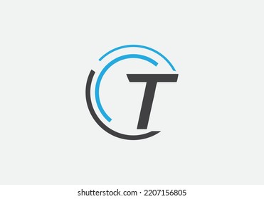 Tech Circle Vector And Technology Logo Design T