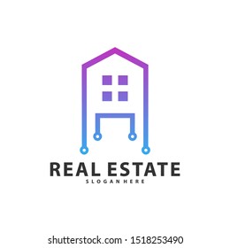 Tech City Logo Symbol Template Design Vector, Emblem, Design Concept, Creative Symbol, Icon
