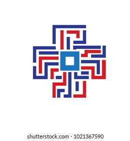 tech cross health logo