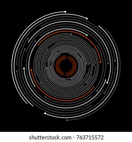 Tech Cycles Sound Wave Background