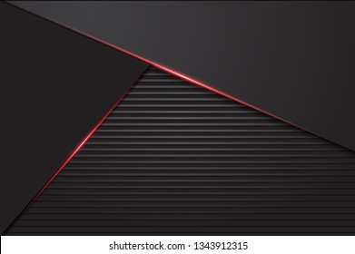 Tech dark design with perforated metal texture. Vector background - Vector