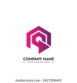 tech deal logo design template element. Innovate technology startup logo concept