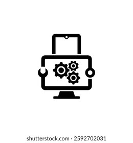 tech deal logo design template element