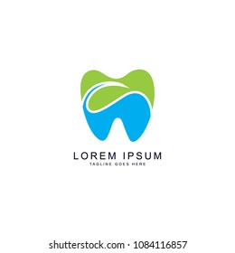 tech dental logo template
