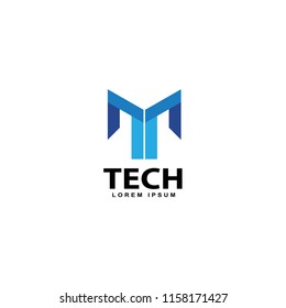 tech design vector template
