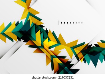 Formas 3d geométricas tecnológicas futuristas, fondo abstracto mínimo