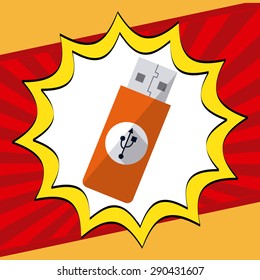 tech gadgets design, vector illustration eps10 graphic 