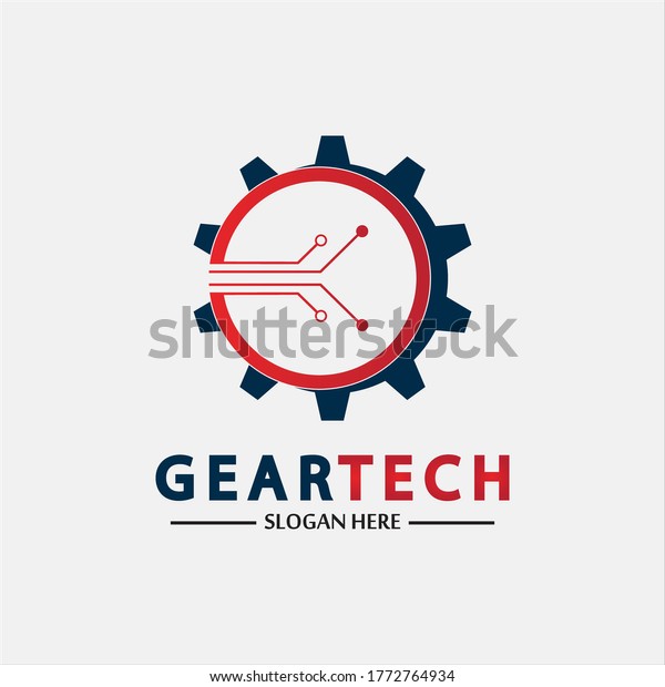 Tech gear logo vector design template. Technology
Logo Template Design Vector, Emblem, Design Concept, Creative
Symbol, Icon