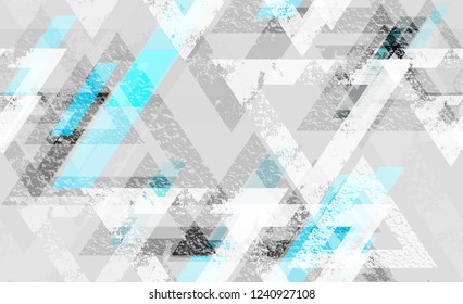 Tech Geometric Camouflage Seamless Texture. Pattern with Abstract Elements. Tech Forms Seamless Texture. Camouflage Clothes Pattern.