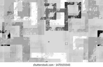 Tech Geometric Camouflage Seamless Texture. Scratched Geometry Pattern. Tech Forms Seamless Texture. Urban Clothes Pattern Design.